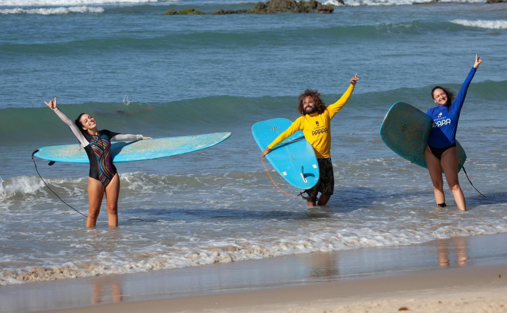 Surfcamp Arara Hostel Praia de Pipa Exterior photo